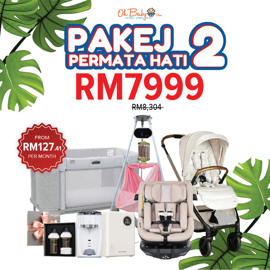 Pakej Permata Hati 2 - Set Lengkap Eksklusif Newborn