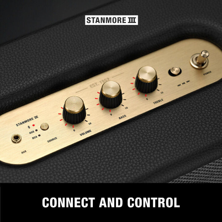 Marshall Stanmore III Bluetooth Speaker Black (1006012 1006013)