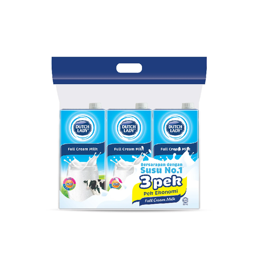 Susu UHT Dutch Lady 1L Bundle of 3