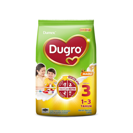 Dumex Dugro Step 3 Honey Growing Up Formula 1-3 Years
