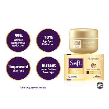Safi Youth Gold Lifting Concealing Regenerate Beauty Cream 16g