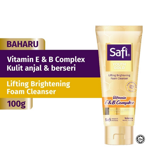 Safi Youth Gold Lifting Brightening Foam Cleanser 100g