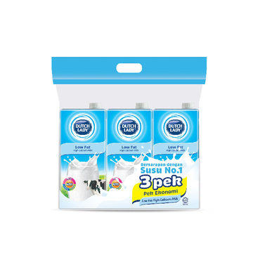 Susu UHT Dutch Lady 1L Bundle of 3