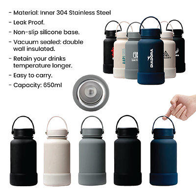 LANTERN Thermos Stainless Steel Bottle – 650ml