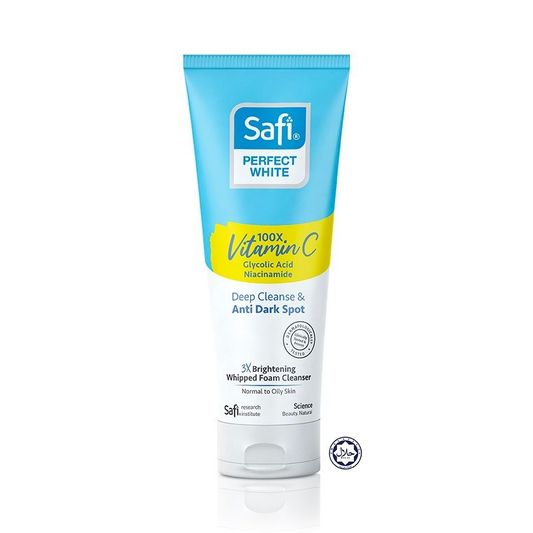 Safi Perfect White 3X Brightening Whipped Foam Cleanser 95g