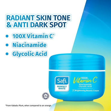 Safi Perfect White 3x Brightening Beauty Cream 16g