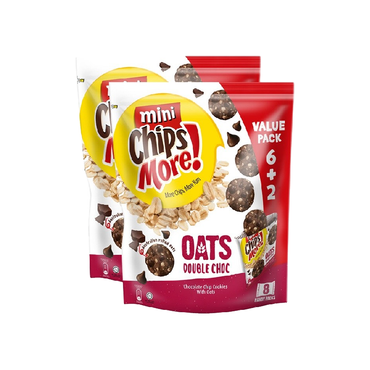 Chipsmore Multipack Oat Cookies 8x24G