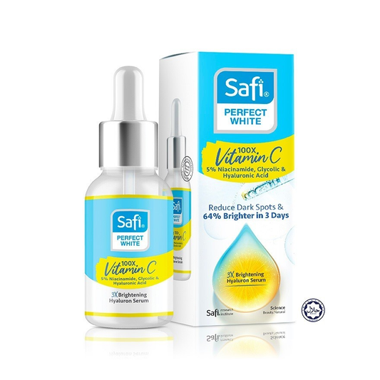 Safi Perfect White 3X Brightening Hyaluron Serum 30ml