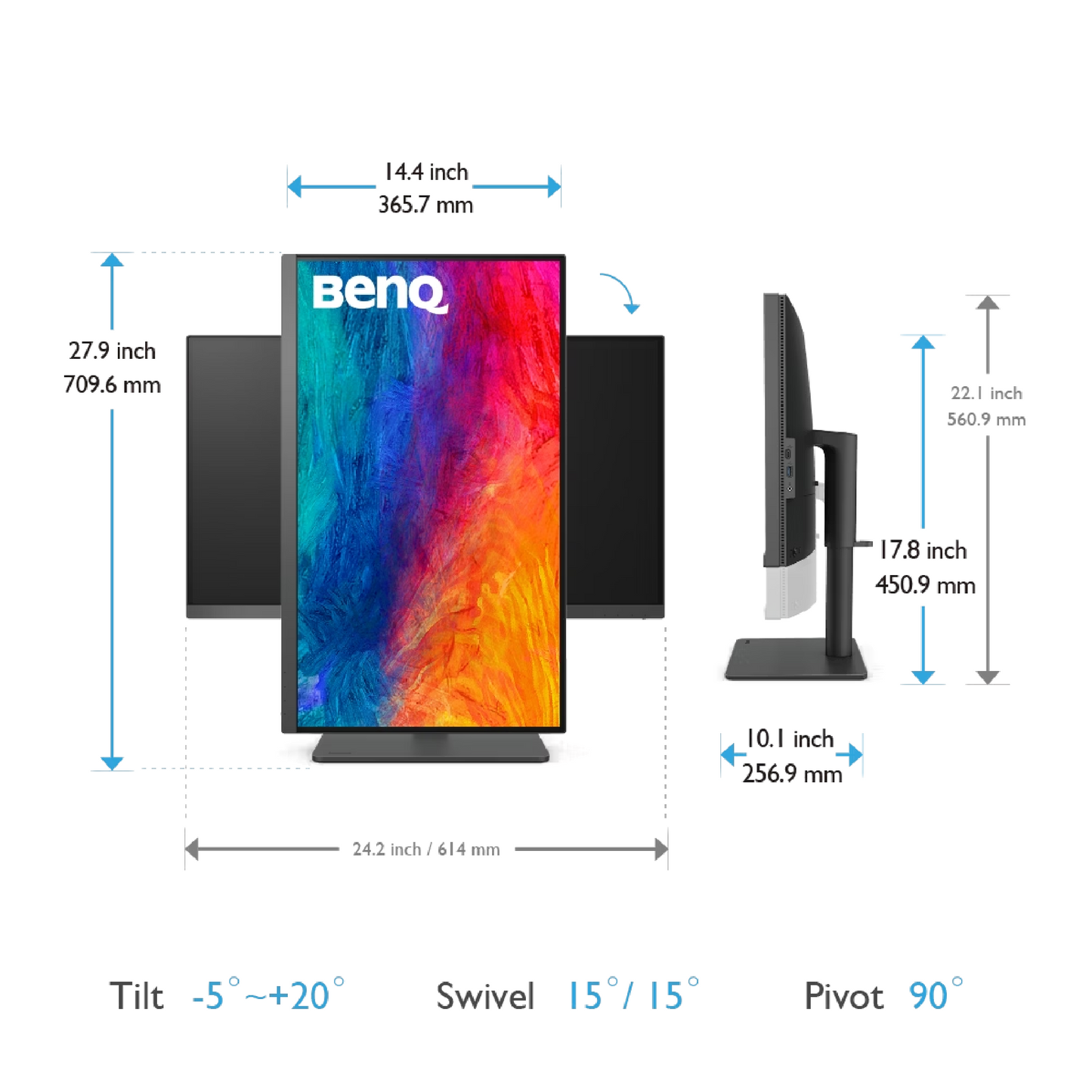 BenQ 27" PD2705U 4K UHD Monitor