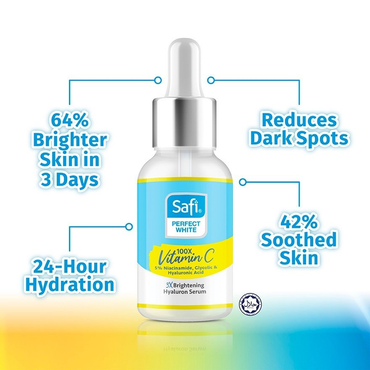 Safi Perfect White 3X Brightening Hyaluron Serum 30ml