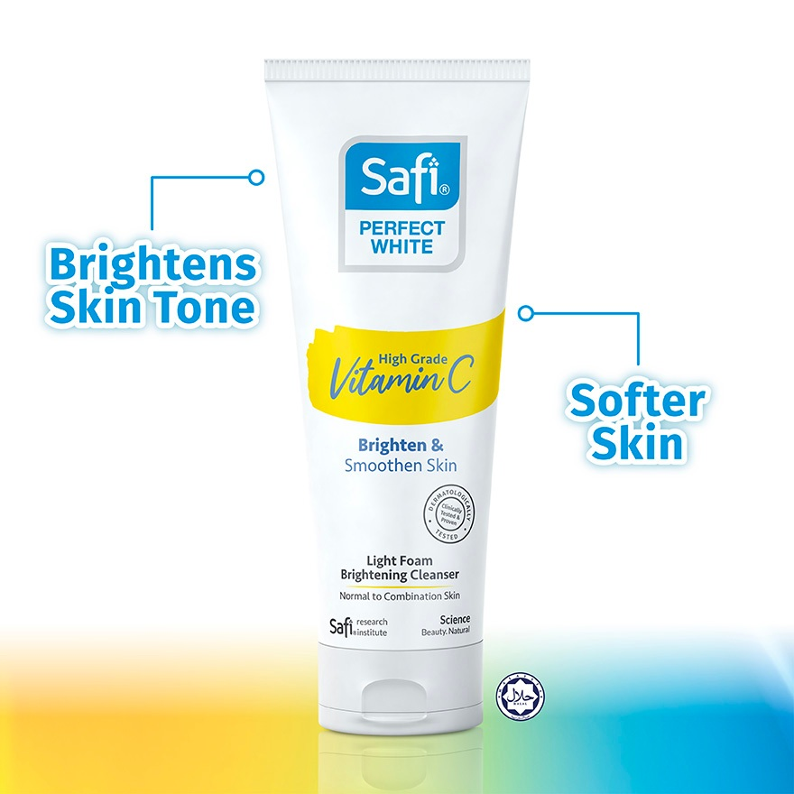 Safi Perfect White Light Foam Brightening Cleanser 100g