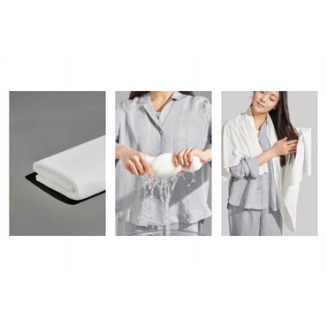 Lessgo Tuala Mampat Pakai Pakai 一次性压缩浴巾干发巾