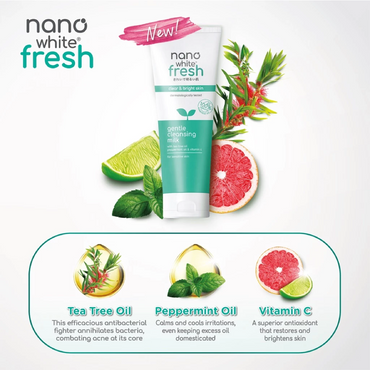 Nanowhite Fresh Gentle Cleansing Milk Cleanser 100ml