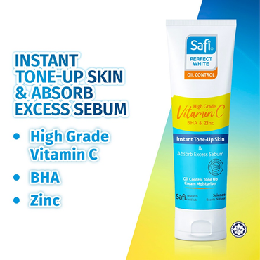 Safi Perfect White Oil Control Tone Up Cream Matte Moisturiser 40g