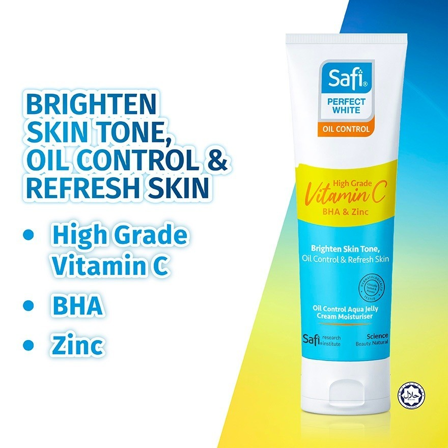Safi Perfect White Oil Control Aqua Jelly Cream Moisturizer 40g