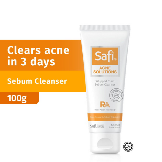 Safi Acne Solutions Whipped Foam Sebum Cleanser 100g