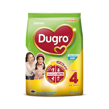 Dumex Dugro Step 4 Original Growing Up Formula 3-6 Years