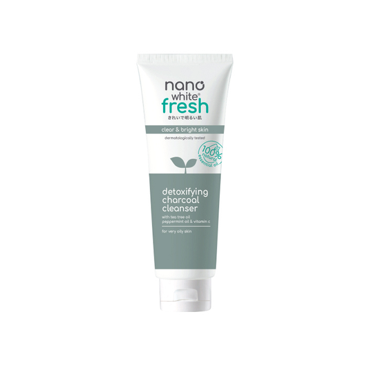 Nanowhite Fresh Detoxifying Charcoal Cleanser 100ml