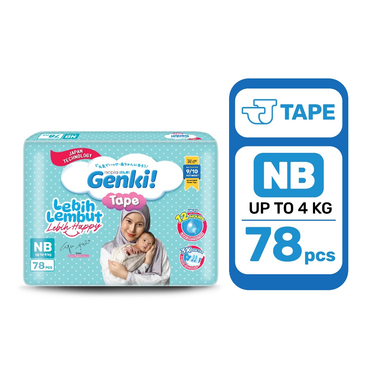 Genki! Mega Tape Diapers Baby