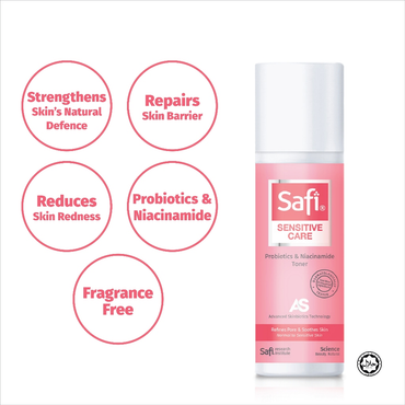Safi Sensitive Care Probiotics & Niacinamide Toner 100ml