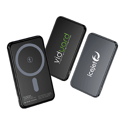 SLIM Magnetic 15W Wireless Power Bank - 5000mAh