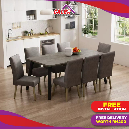 Omma 1 + 8 Dining Set