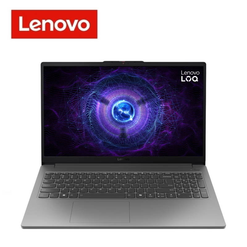 Lenovo LOQ 15IAX9E 83LK002BMJ 15.6'' FHD 144Hz Komputer Riba Permainan Luna Grey ( i5-12450HX, 8GB, 512GB SSD, RTX2050 4GB, W11 )