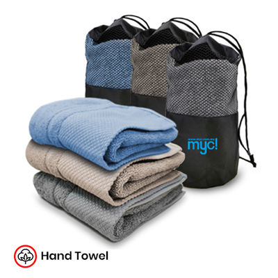 Pure Cotton Towel with Drawstring Pouch 2 (740x340) - 100g