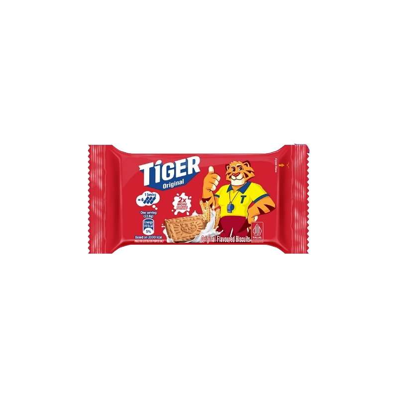 Tiger Plain Sweet Biscuits Small Pack 53.2G