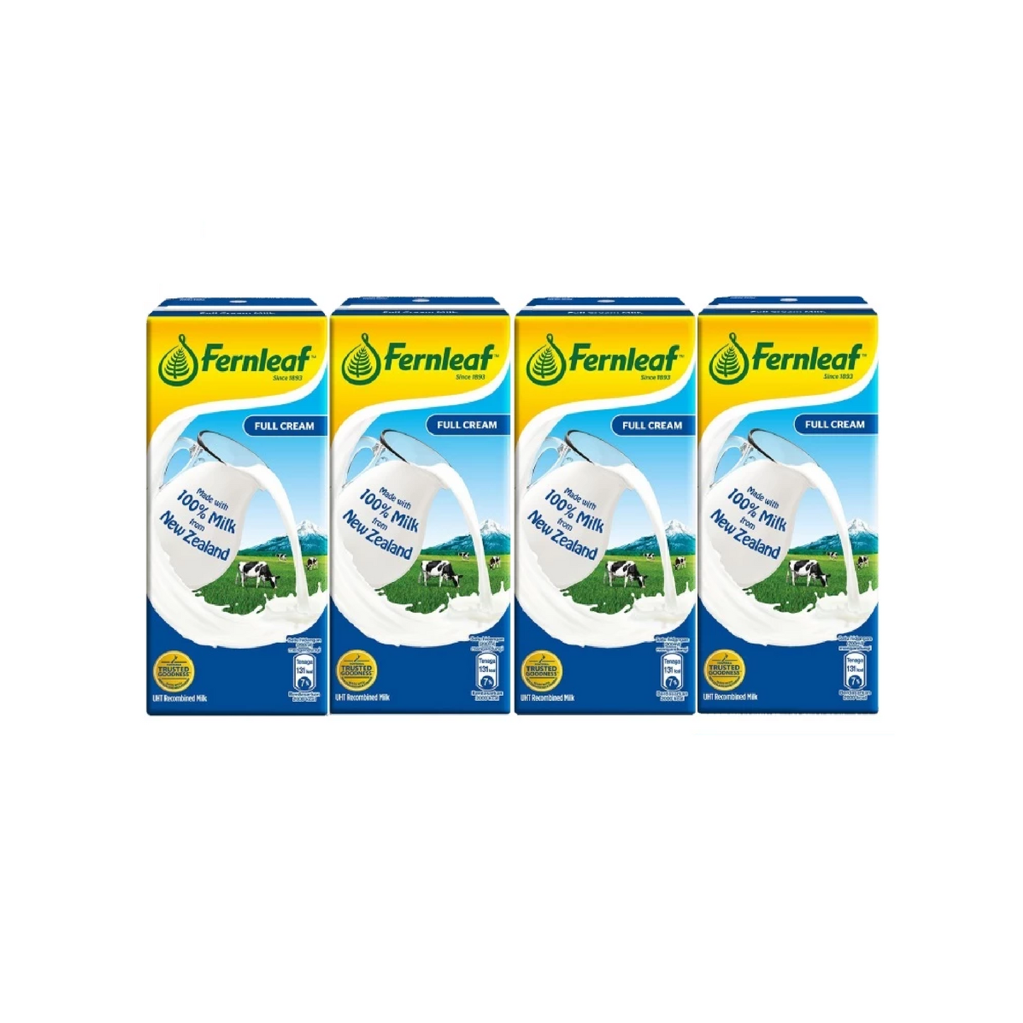 Susu UHT Penuh Krim Fernleaf 200MLx4