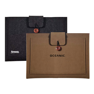 15.4'' Wool Felt Seminar Pouch