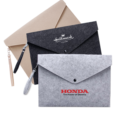 14" Felt iPad and Document Carry Folder