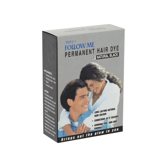 Ikut Saya Pewarna Rambut Kekal 01 Hitam Asli