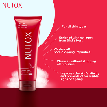 Nutox Youth Restoring Cleansing Foam 100ml