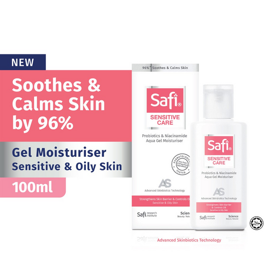 Safi Sensitive Care Probiotics & Niacinamide Aqua Gel Moisturizer 100ml