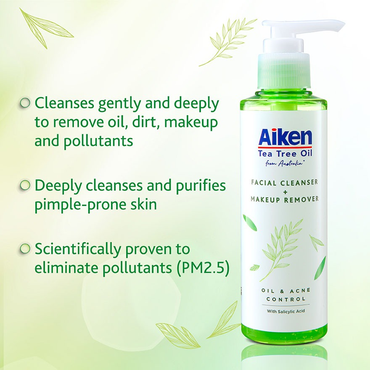 Aiken Tea Tree Oil Cleanser & Make-Up Remover 150ml