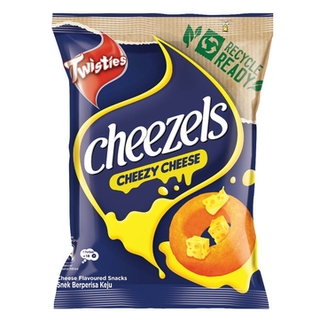 Twisties Cheezels Corn Snacks 60G