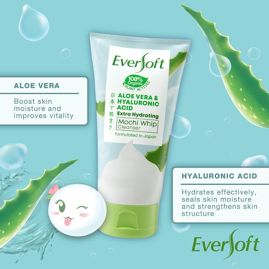 Eversoft Mochi Whip Cleanser 120g