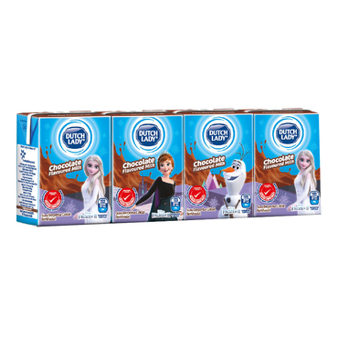 Dutch Lady UHT Milk Marvel & Frozen 4x125ml