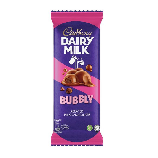 Cadbury Dairy Milk Bubbly Chocolate 112g