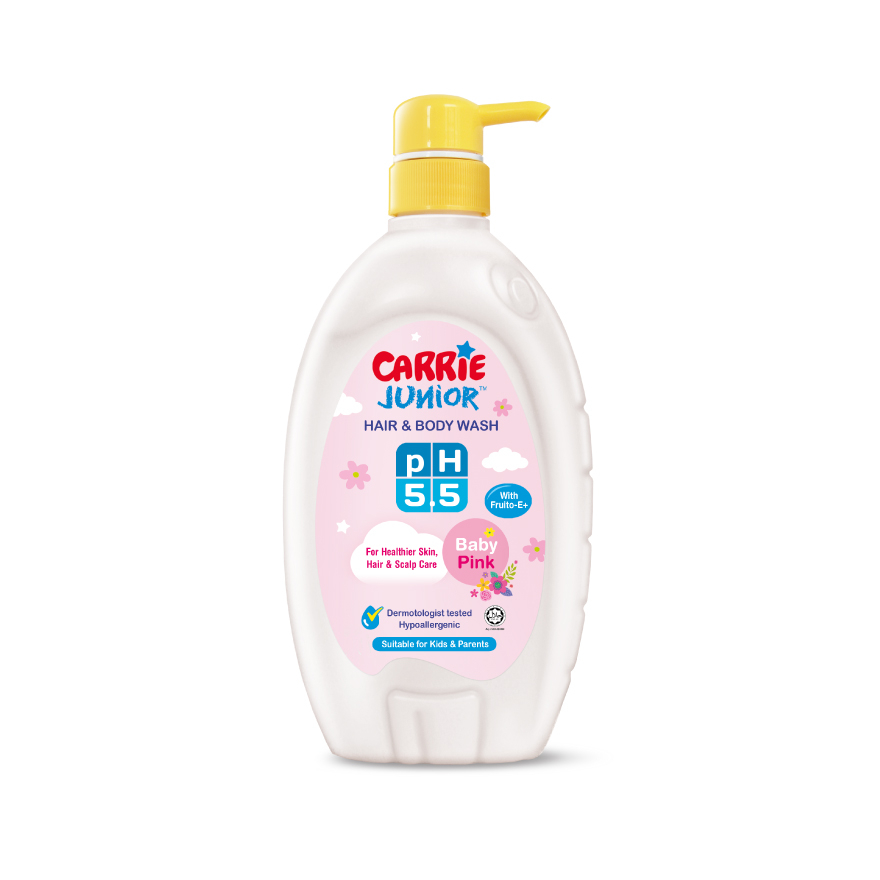 Carrie Junior pH5.5 Pencuci Rambut & Badan 700g