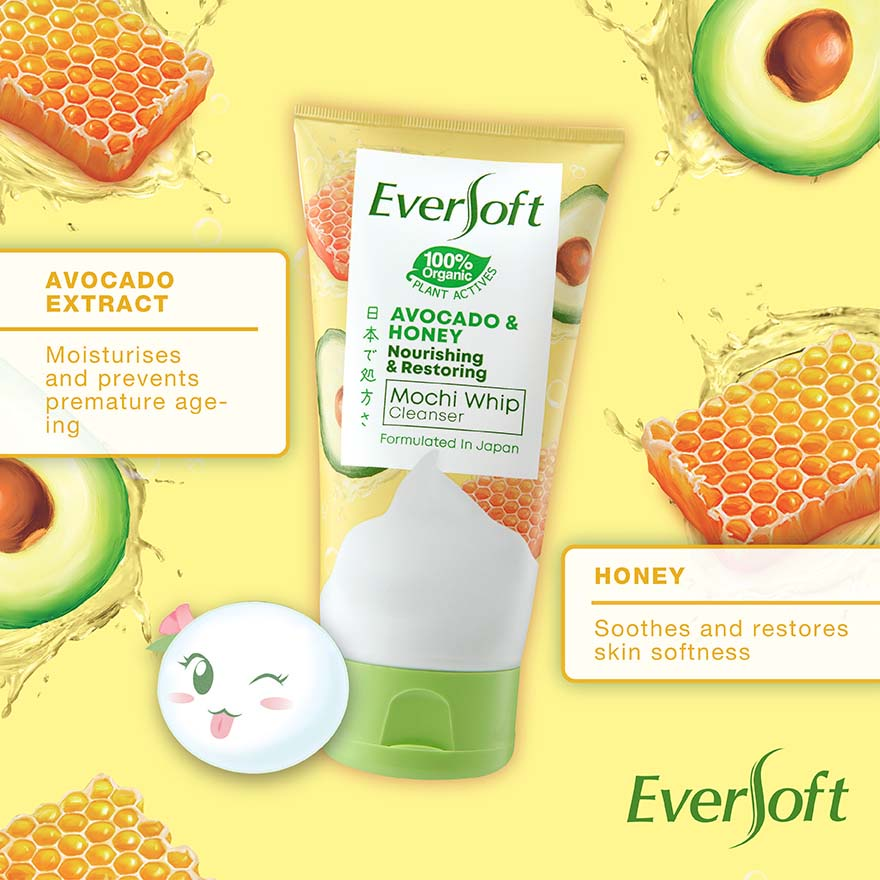 Eversoft Mochi Whip Cleanser 120g