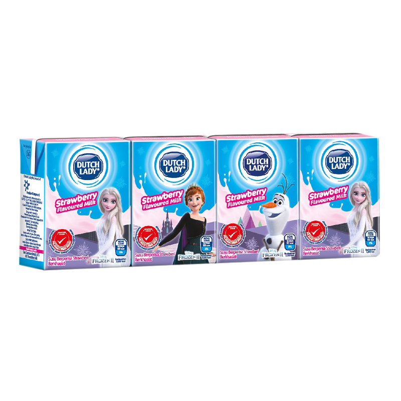 Dutch Lady UHT Milk Marvel & Frozen 4x125ml