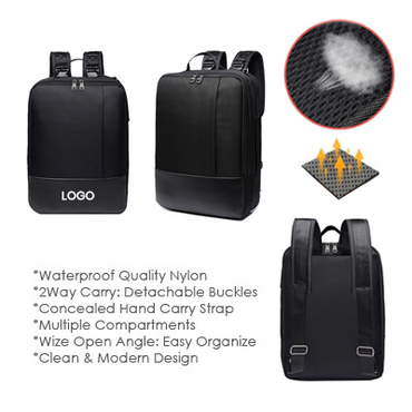Premium Two Way Laptop Backpack & Briefcase