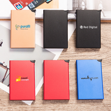 RFID Block Metal Credit Card Holder V2