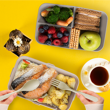 ECO Bamboo 2 Tier Lunch Box - 1200ml