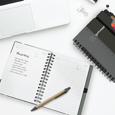 RULER Eco-Notebook Pen with Strap