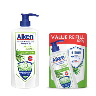 Aiken Antibacterial Shower Cream