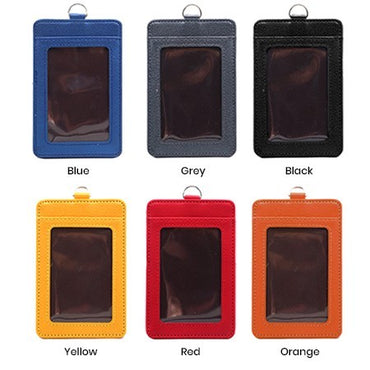 GEM Faux Leather Slim ID Tag Holder