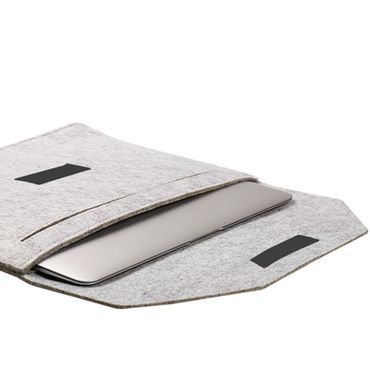 15.4'' Wool Felt iPad Pouch